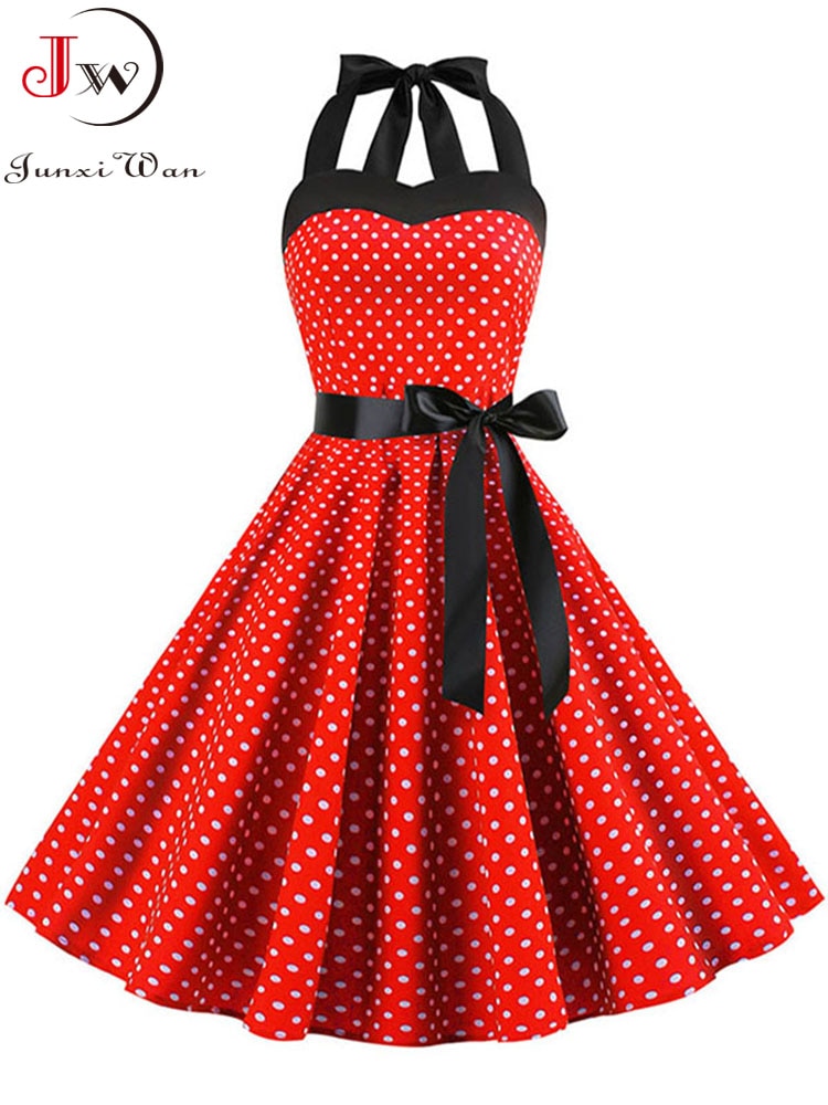Polka Dot Vintage Dresses