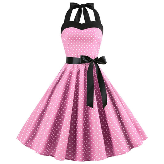 Polka Dot Vintage Dresses